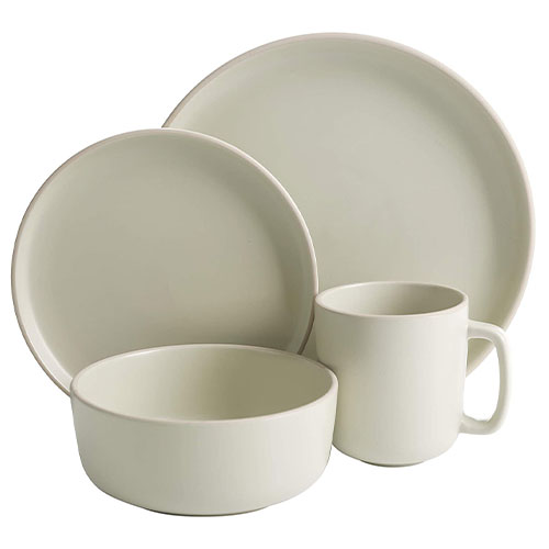 11 16 Piece Round Kitchen Dinnerware Set