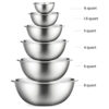 15-15 tainless Steel Mixing Bowls
