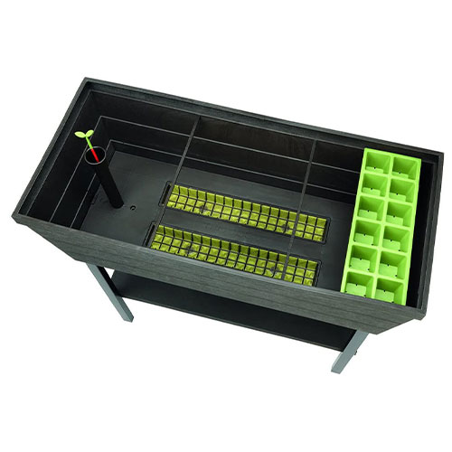 18-18 Garden Bed with Self Watering Planter Box