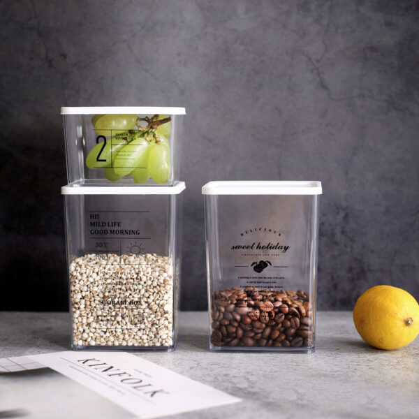 Grocery Tank Kitchen Creative Tea Storage Box