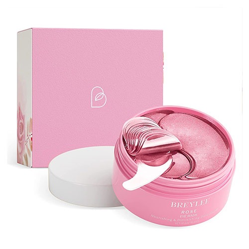BREYLEE Pink Rose Eye Mask